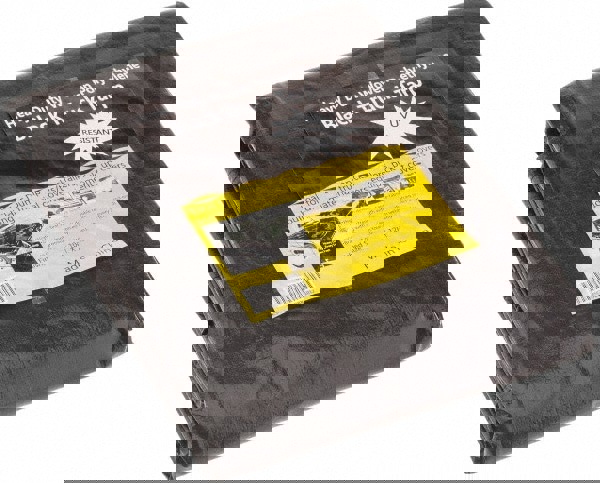 Tarp/Dust Cover: Black, Polyethylene, 12' Long x 10' Wide, 11 to 12 mil