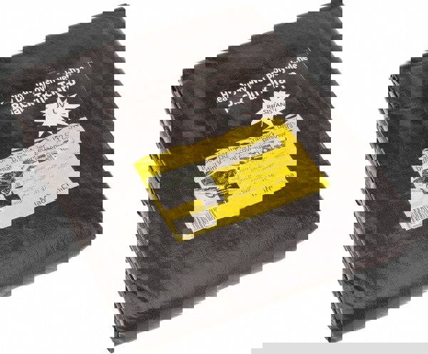 Tarp/Dust Cover: Black, Polyethylene, 16' Long x 12' Wide, 11 to 12 mil