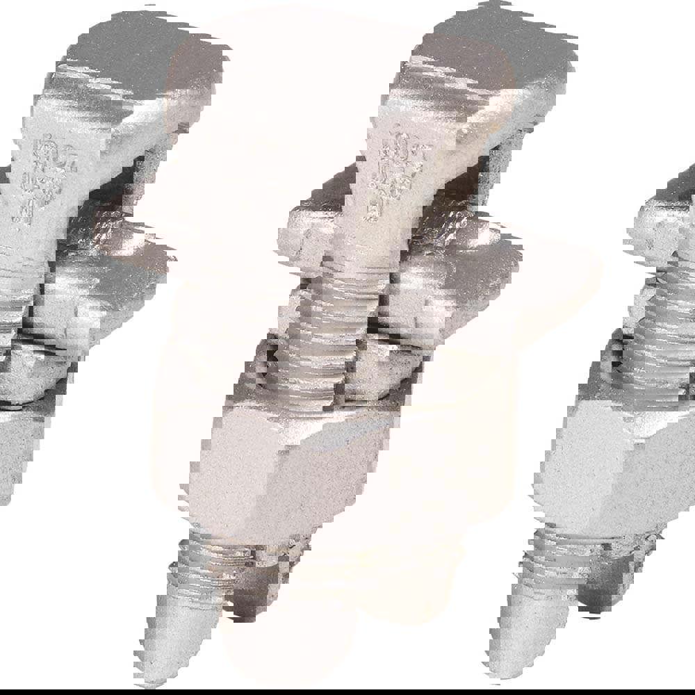 Split Bolt Connectors; Connector Material: Copper; Maximum Compatible Wire Size (AWG): 4 (Solid); Minimum Compatible Wire Size (AWG): 10 (Solid); Pressure Bar Material: Copper Alloy; Compatible Wire Type: Aluminum; Copper; Head Width (Decimal Inch): 0.48;