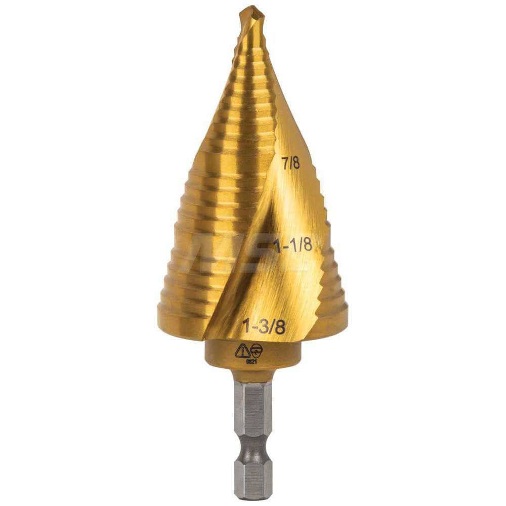 Step Drill Bit: 1-3/8