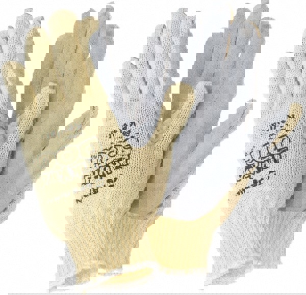 Cut-Resistant Gloves: Size 2X-Large, ANSI Cut A3, Polyvinylchloride