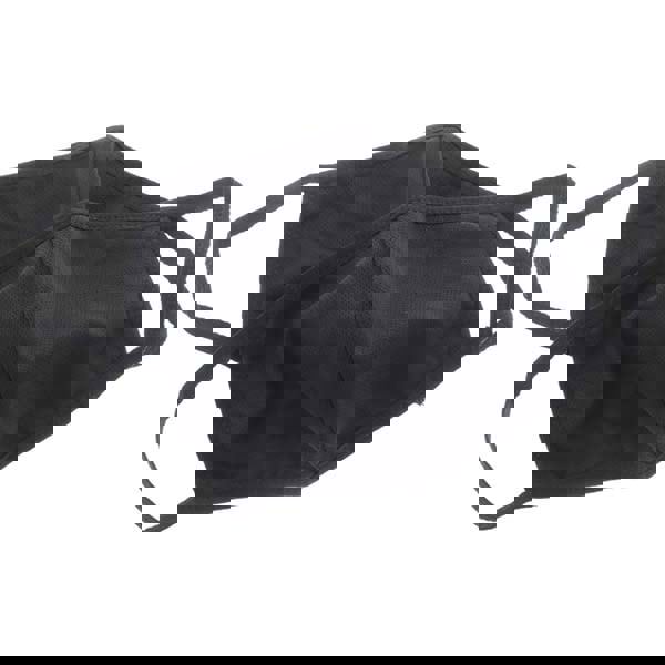 Face Mask: Size Kids, Black, Moisture Wicking & Machine Washable