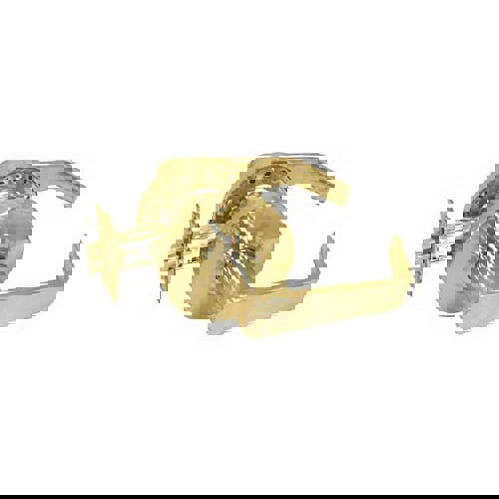 Lever Locksets; Lockset Type: Privacy ; Key Type: Keyless ; Back Set: 2-3/8 (Inch); Material: Steel ; Door Thickness: 1-3/8 to 2 ; Finish: Bright Brass