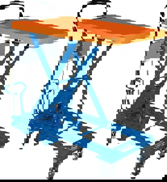 Mobile Air Lift Table: 550 lb Capacity, 9-1/2