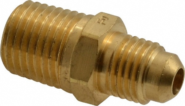 Lead Free Brass Flared Tube Connector: 1/4