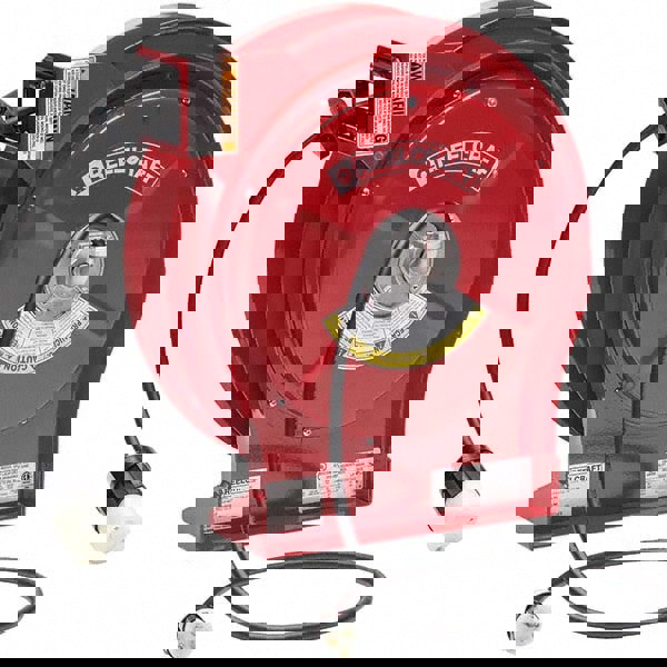 Cord & Cable Reel: 12 AWG, 50' Long, Twist Lock Receptacle End