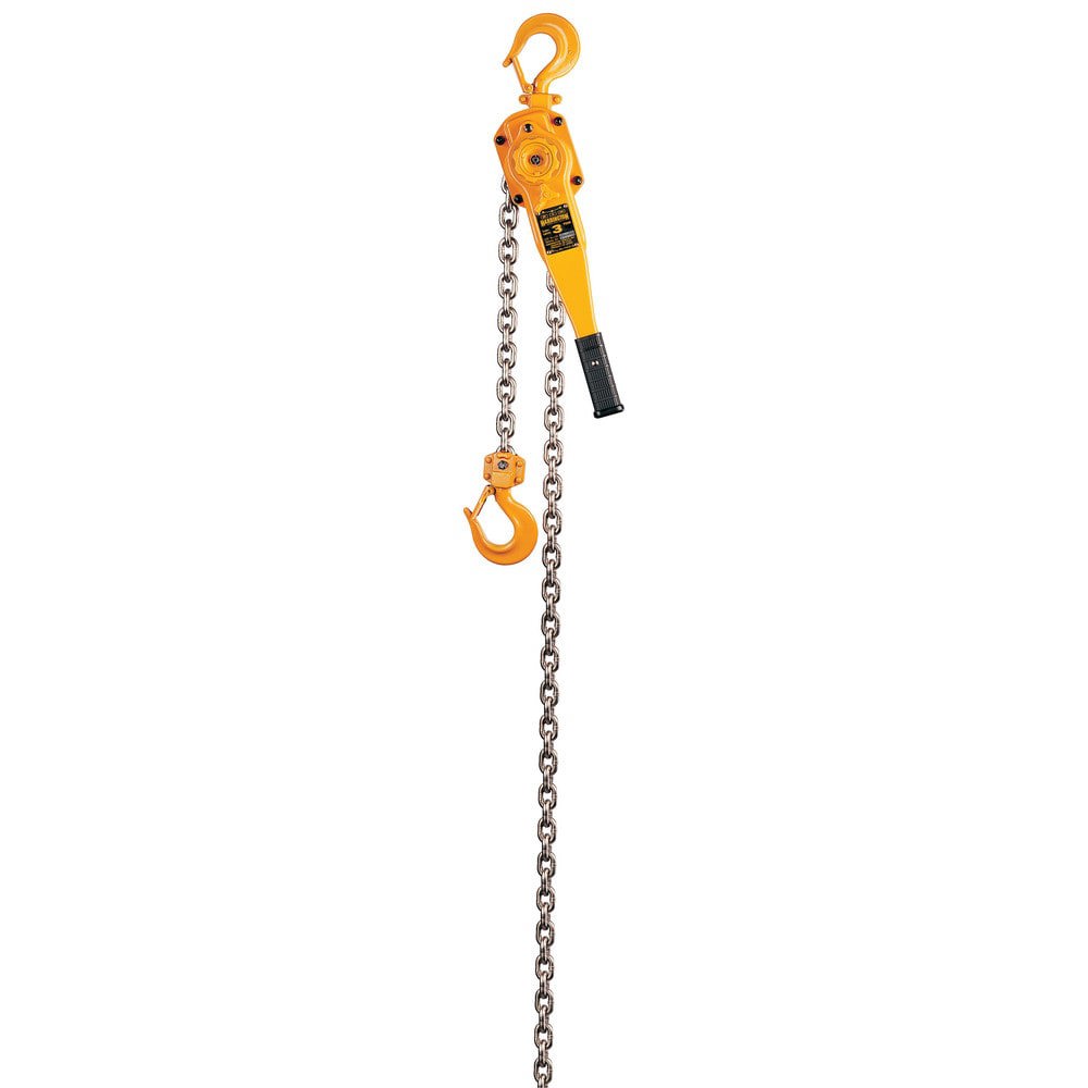 Manual Hoists-Chain, Rope & Strap; Hoist Type: Hand Chain ; Lift Mechanism: Chain ; Lifting Material: Chain ; Capacity (Lb.): 6000 ; Pull Capacity: 6000 ; Maximum Lift Distance: 15ft
