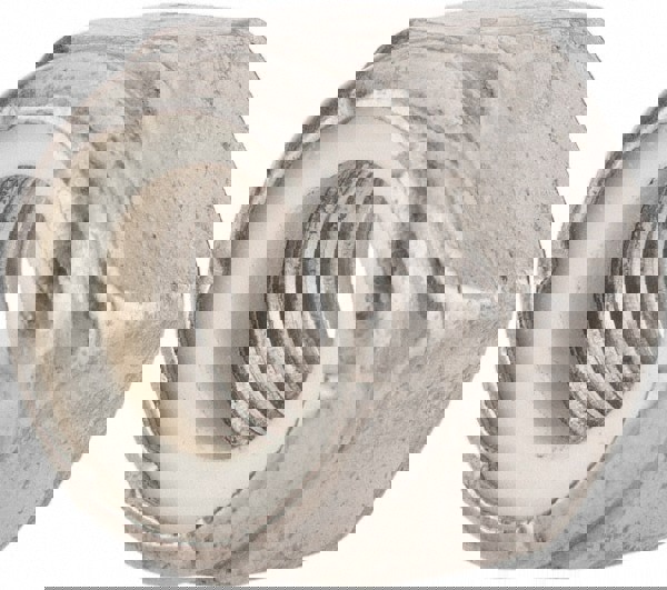 Hex Lock Nut: Nylon Insert, Nylon Insert, 3/8-16, Grade 18-8 Stainless Steel