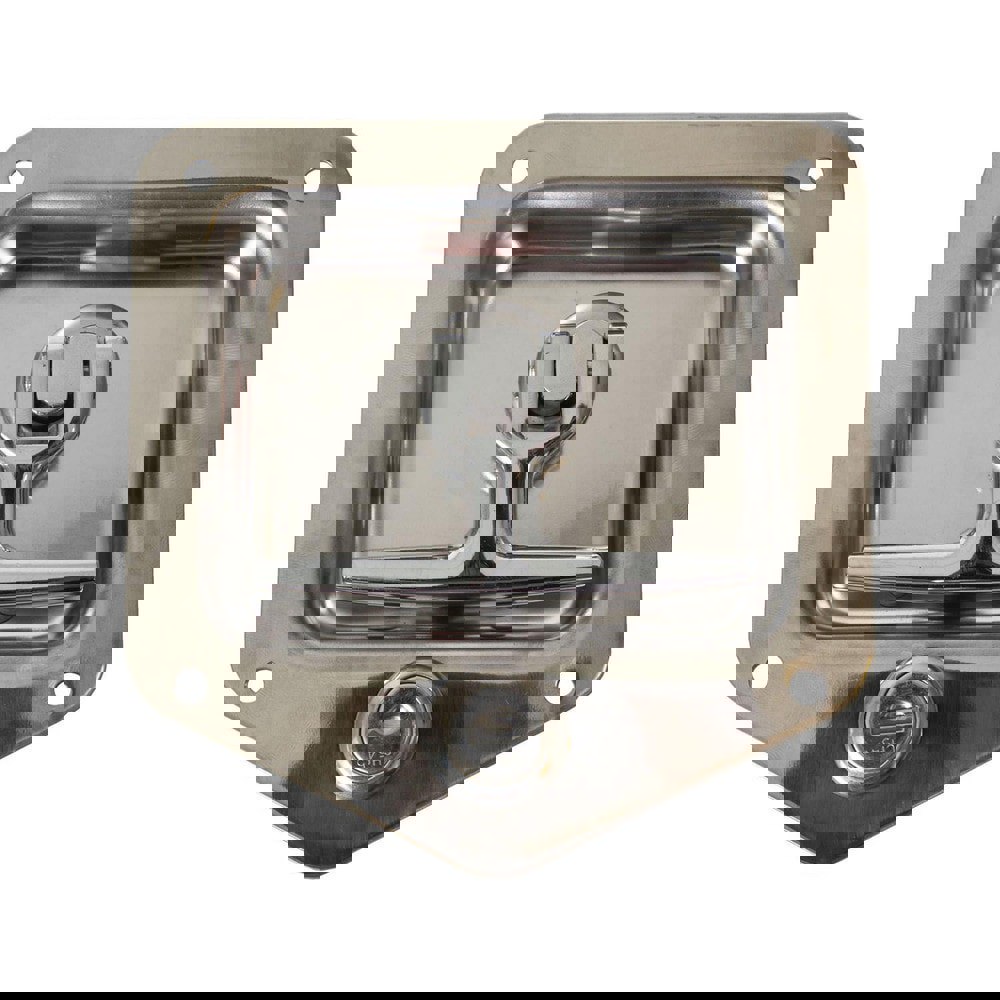 Trailer & Truck Cargo Accessories; Type: Latch ; For Use With: Tool Boxes ; Material: Stainless Steel ; Color: Silver ; Width (Inch): 4-3/4 ; UNSPSC Code: 25181720
