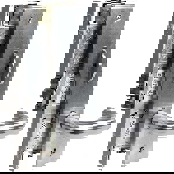 Lever Locksets; Type: Privacy; Door Thickness: 1-3/4; Key Type: Conventional; Back Set: 2-3/4; For Use With: Commercial Doors; Finish/Coating: Satin Chrome; Material: Steel; Material: Steel; Door Thickness: 1-3/4; Lockset Grade: Grade 1; Performance: Heav