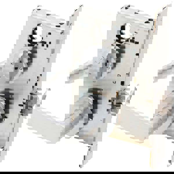 Lever Locksets; Type: Privacy; Door Thickness: 1-3/4; Key Type: Conventional; Back Set: 2-3/4; For Use With: Commercial Doors; Finish/Coating: Satin Chrome; Material: Steel; Material: Steel; Door Thickness: 1-3/4; Lockset Grade: Grade 1; Performance: Heav