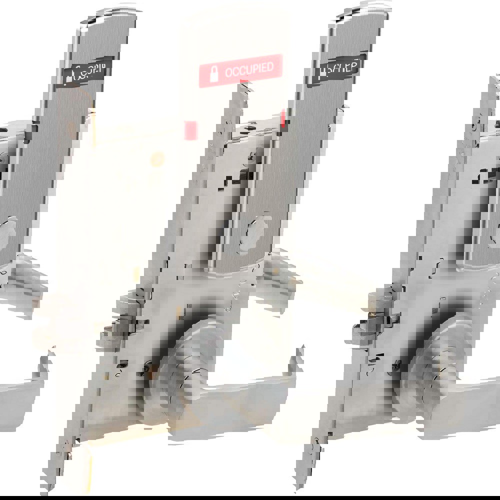 Lever Locksets; Lockset Type: Privacy ; Key Type: Keyed Different ; Back Set: 2-3/4 (Inch); Cylinder Type: None ; Material: Metal ; Door Thickness: 1-3/4