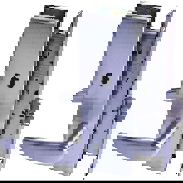 Lever Locksets; Type: Privacy; Door Thickness: 1-3/4; Key Type: Conventional; Back Set: 2-3/4; For Use With: Commercial Doors; Finish/Coating: Satin Chrome; Material: Steel; Material: Steel; Door Thickness: 1-3/4; Lockset Grade: Grade 1; Performance: Heav