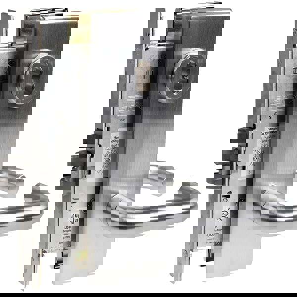 Lever Locksets; Type: Office; Door Thickness: 1-3/4; Key Type: Conventional; Back Set: 2-3/4; For Use With: Commercial Doors; Finish/Coating: Satin Chrome; Material: Steel; Material: Steel; Door Thickness: 1-3/4; Lockset Grade: Grade 1; Performance: Heavy