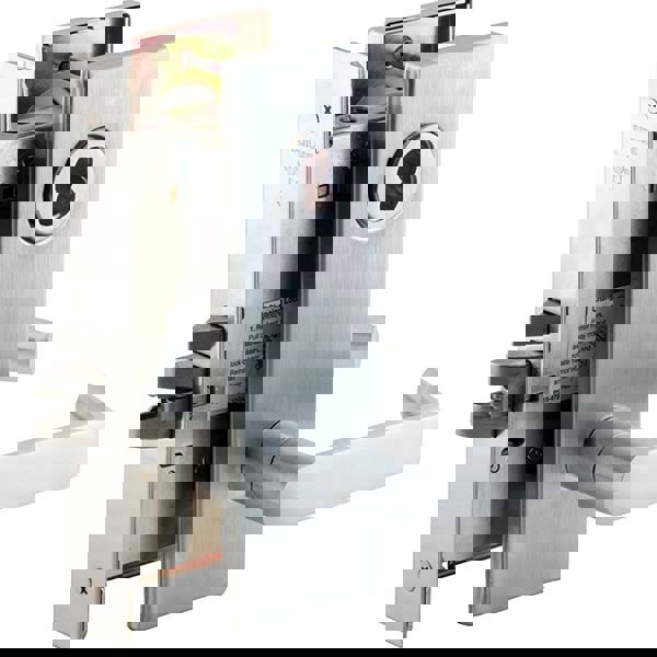 Lever Locksets; Type: Office; Door Thickness: 1-3/4; Key Type: Conventional; Back Set: 2-3/4; For Use With: Commercial Doors; Finish/Coating: Satin Chrome; Material: Steel; Material: Steel; Door Thickness: 1-3/4; Lockset Grade: Grade 1; Performance: Heavy