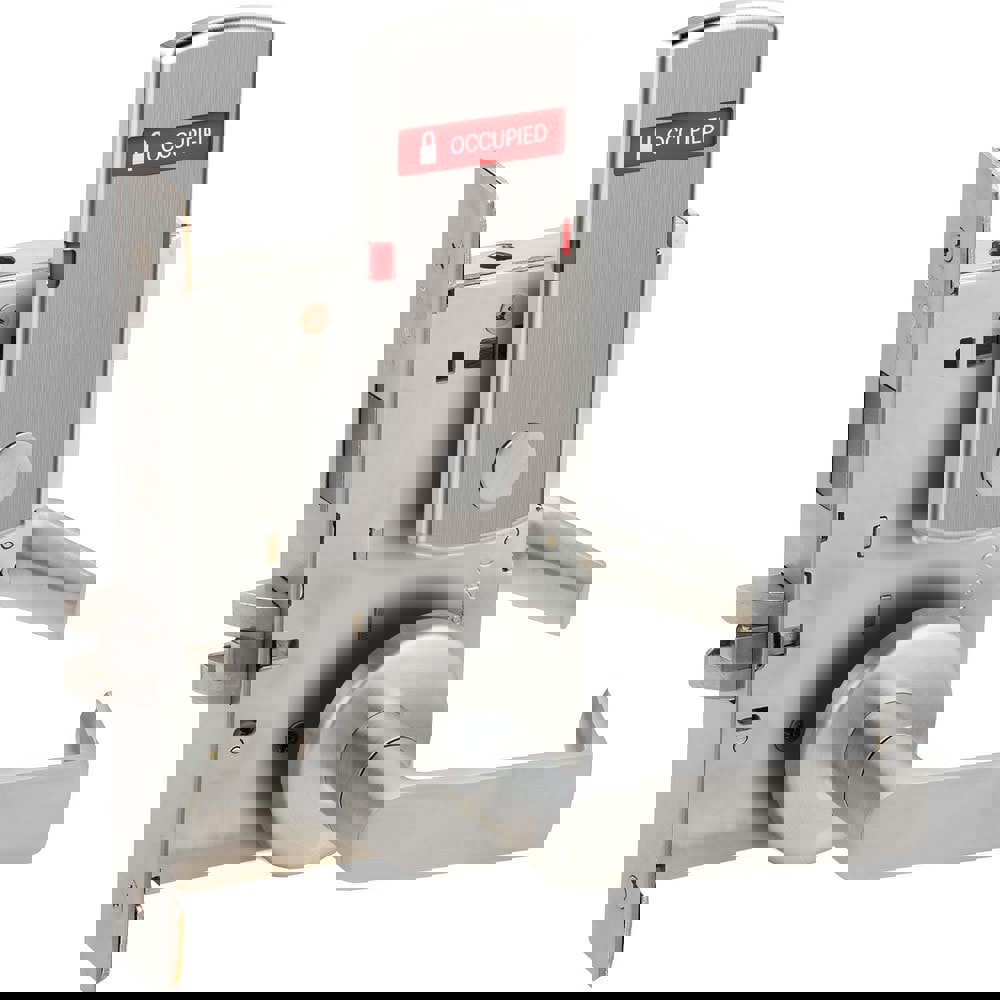 Lever Locksets; Lockset Type: Privacy ; Key Type: Keyed Different ; Back Set: 2-3/4 (Inch); Cylinder Type: None ; Material: Metal ; Door Thickness: 1-3/4