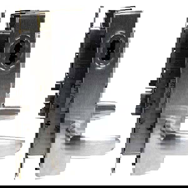 Lever Locksets; Type: Entrance; Door Thickness: 1-3/4; Key Type: Conventional; Back Set: 2-3/4; For Use With: Commercial Doors; Finish/Coating: Satin Chrome; Material: Steel; Material: Steel; Door Thickness: 1-3/4; Lockset Grade: Grade 1; Performance: Hea