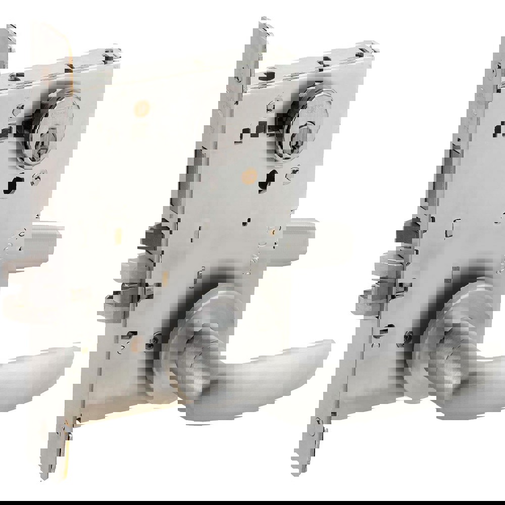 Lever Locksets; Lockset Type: Entrance ; Key Type: Keyed Different ; Back Set: 2-3/4 (Inch); Cylinder Type: Conventional ; Material: Metal ; Door Thickness: 1-3/4