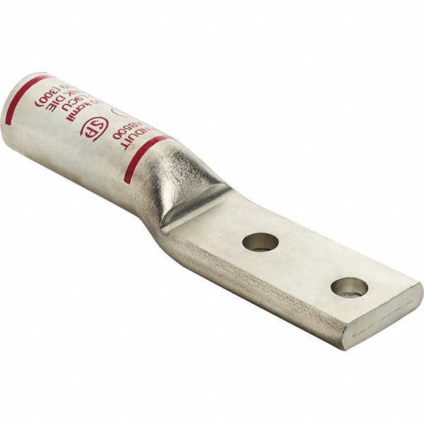 Rectangle Ring Terminal: Non-Insulated, Compression Connection