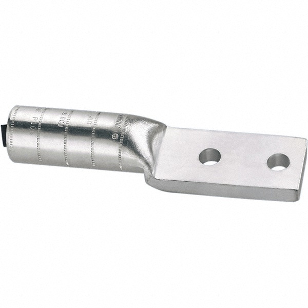 Rectangle Ring Terminal: Non-Insulated, Compression Connection