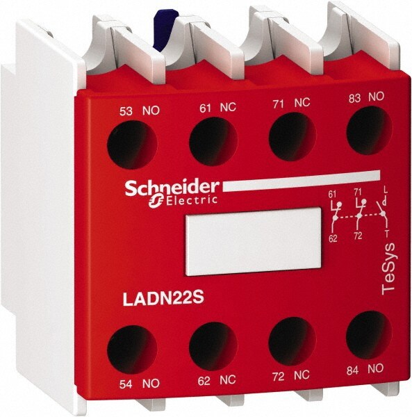 Contactor Red Auxiliary Contact Block
