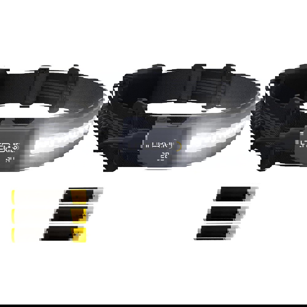 Flashlights; Light Output: 350lm ; Run Time: 22h ; Beam Distance: 25m ; Lumens: 350 ; Light Output Modes: High/Low/Red/Flash ; Voltage: 3.70