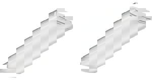 48 in. 4000K LED Wrap Fixture in White