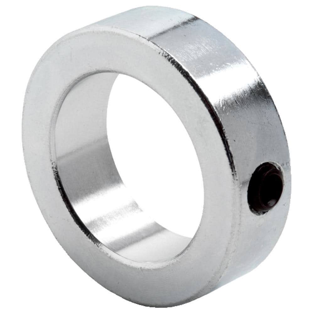 Shaft & Clamp Collars; Style: Set Screw Collar ; Shaft Collars Type: Solid Set Screw ; Bore Type: Round ; Bore Diameter: 0.50 ; Outside Diameter (Decimal Inch - 4 Decimals): 0.8750 ; Outside Diameter (Inch): 7/8