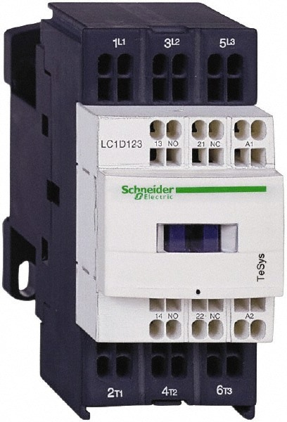 IEC Contactor: 3 Poles, NC & NO