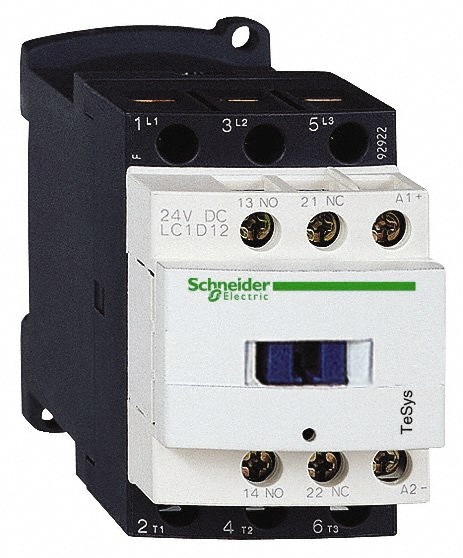 IEC Contactor: 3 Poles, NC & NO