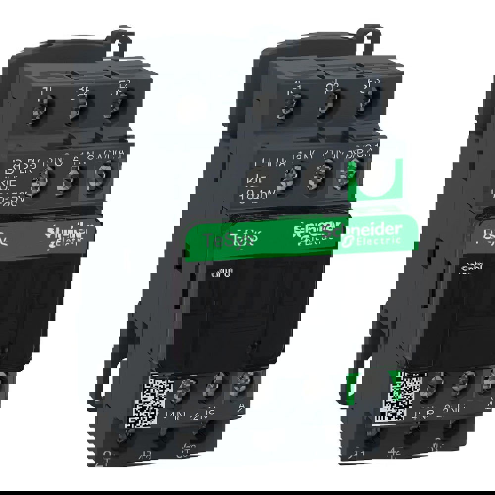 IEC Contactors; Number Of Poles: 3 ; Inductive Load Rating: 150A ; Resistive Load Rating (A): 200 ; Amperage: 18 ; Action: Non-Reversible ; Coil Voltage: 100-250V AC/V DC