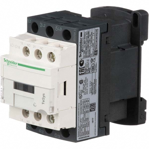 IEC Contactor: 3 Poles, NC & NO
