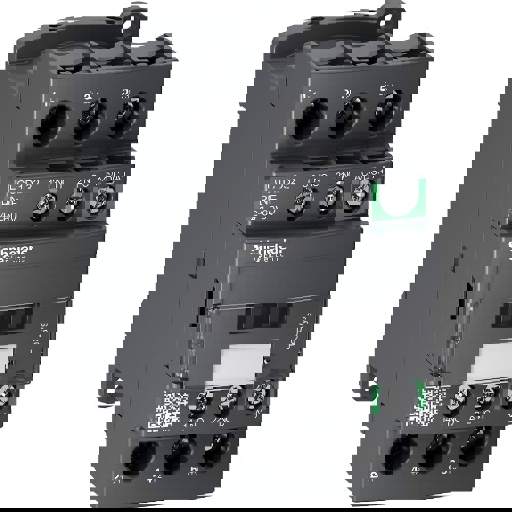 IEC Contactors; Number Of Poles: 3 ; Inductive Load Rating: 150A ; Resistive Load Rating (A): 200 ; Amperage: 25 ; Action: Non-Reversible ; Coil Voltage: 100-250V AC/V DC