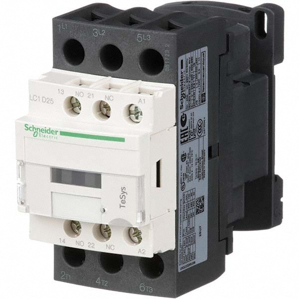 IEC Contactor: 3 Poles, NC & NO