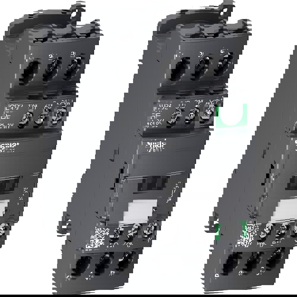 IEC Contactors; Number Of Poles: 3 ; Inductive Load Rating: 150A ; Resistive Load Rating (A): 200 ; Amperage: 32 ; Action: Non-Reversible ; Coil Voltage: 24-60V AC/V DC