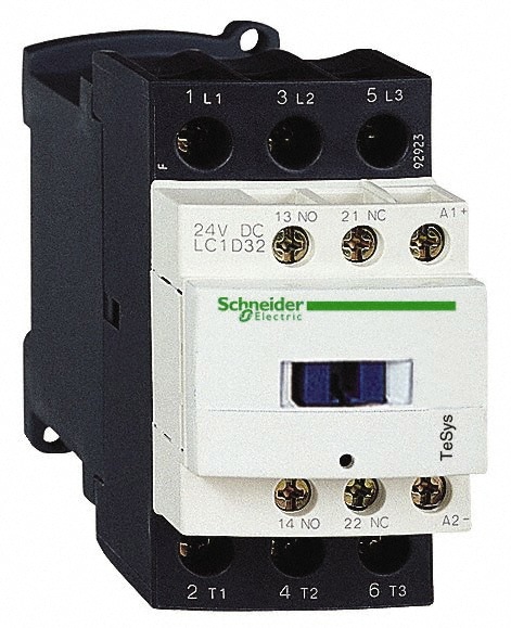 IEC Contactor: 3 Poles, NC & NO