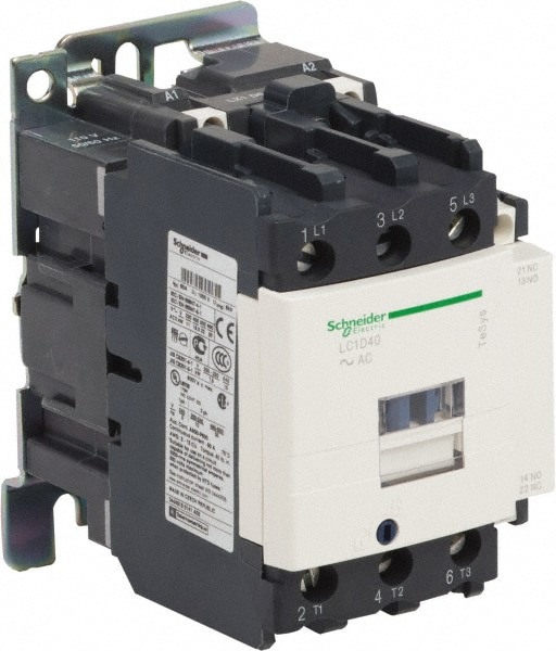 IEC Contactor: 3 Poles, NC & NO