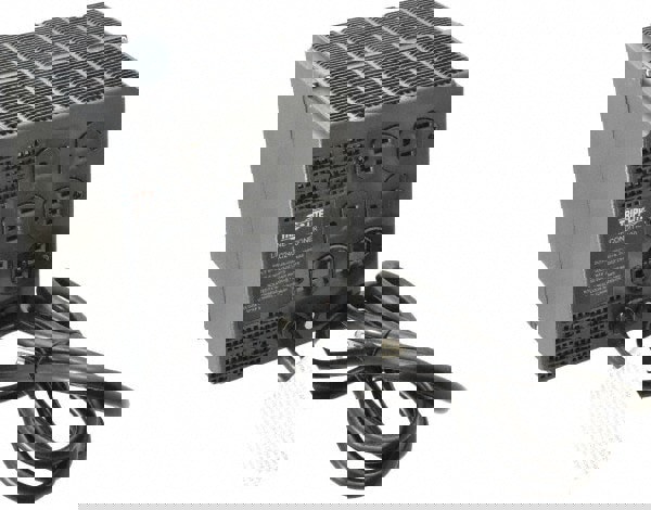 6 Outlets, 140 Volt Max Input, 2,400 VA, Portable Power Conditioner