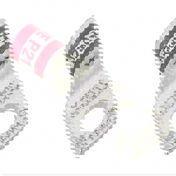 Right Angle Ring Terminal: Non-Insulated, Compression Connection