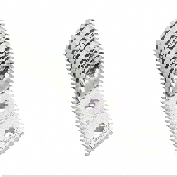Rectangle Ring Terminal: Non-Insulated, Compression Connection