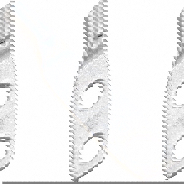 Rectangle Ring Terminal: Non-Insulated, 12 to 10 AWG, Compression Connection