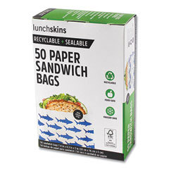 BAG,SANDWICH,BE/WHT,50/BX