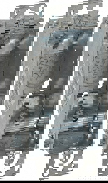 Electrical Switch Box: Steel, Rectangle, 3