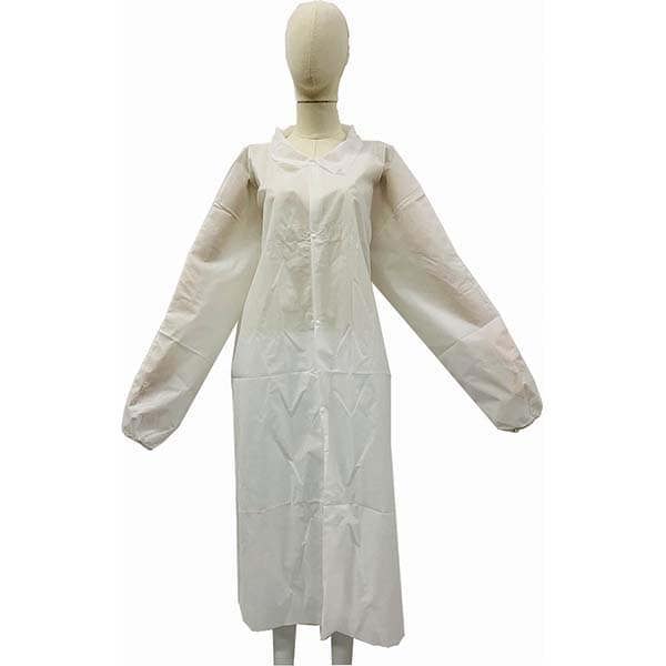 Lab Coat W/Collar: 1.4 oz