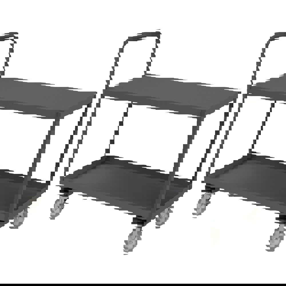Carts; Cart Type: Low Deck Service Truck ; Caster Type: 2 Swivel/2 Rigid ; Caster Material: Polyurethane ; Material: Steel ; Length (Inch): 24-1/4 ; Height (Inch): 37-1/2