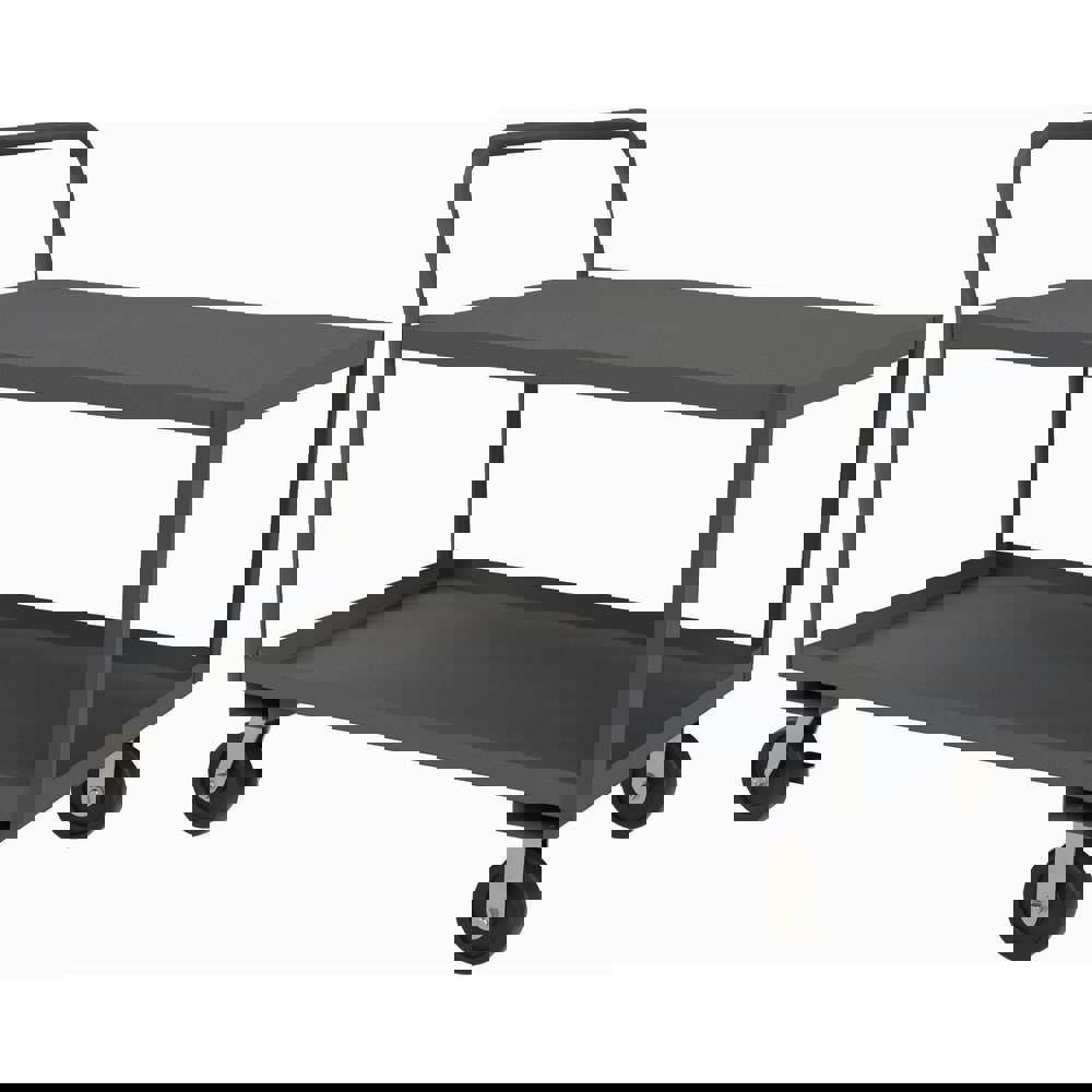 Service Utility Cart: Steel, Gray