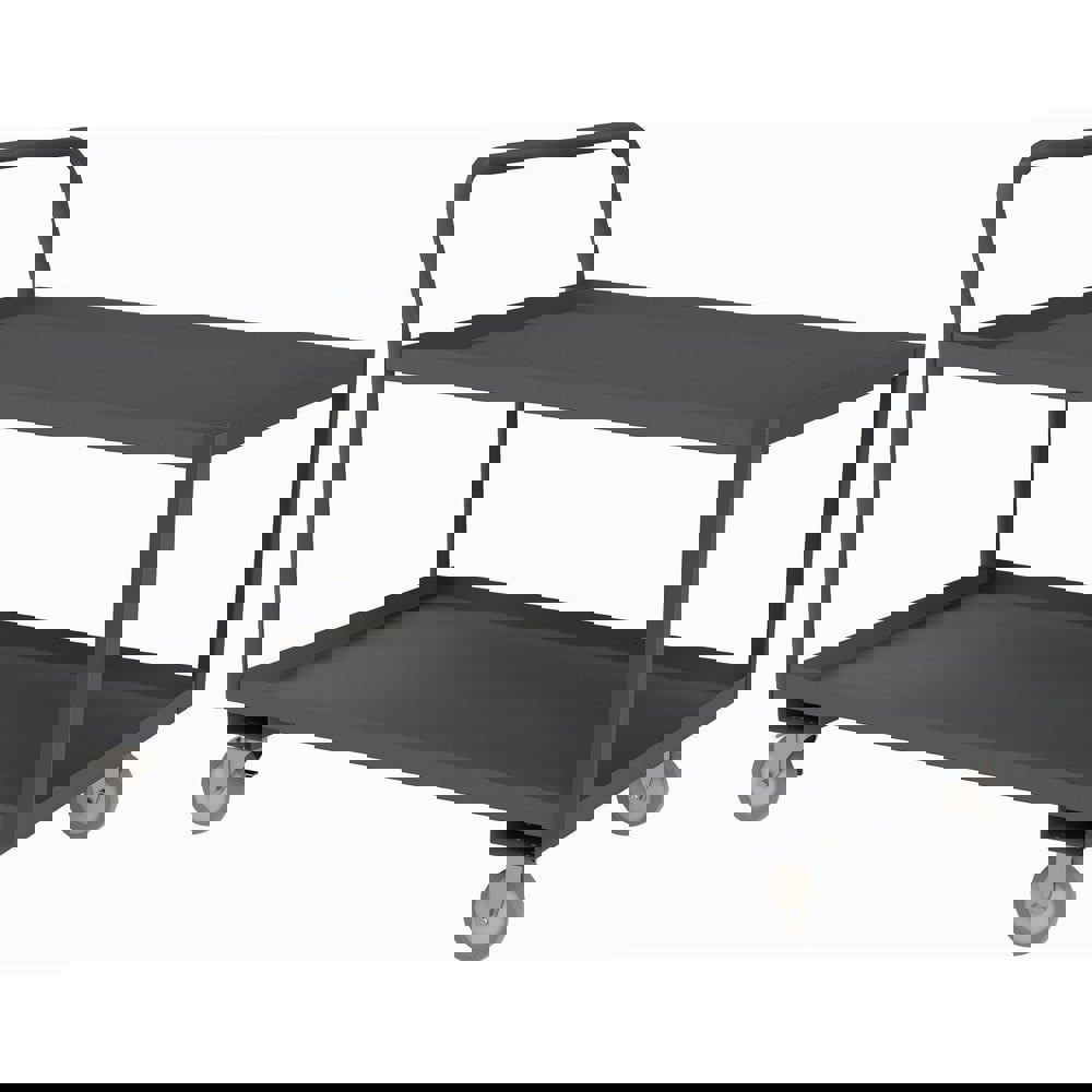 Service Utility Cart: Steel, Gray