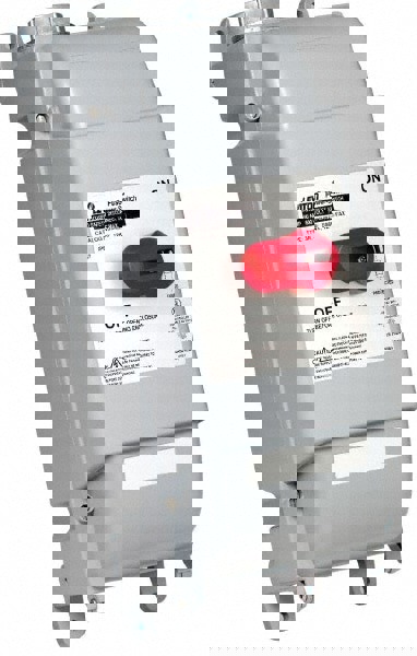 Cam & Disconnect Switch: Enclosed, Fused, 30 Amp, 600V, 3 Phase