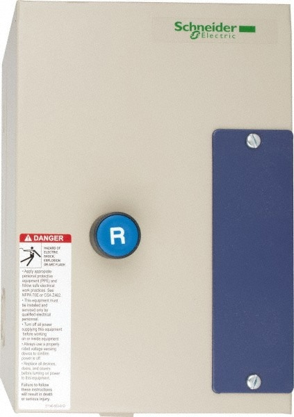 9 Amp, 120 Coil VAC, Nonreversible Enclosed IEC Motor Starter
