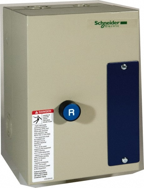 9 Amp, 600 Coil VAC, Nonreversible Enclosed IEC Motor Starter